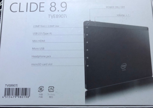 【購入者決定！】持ち運び便利CLID8.9Windows8.1搭載タブレット