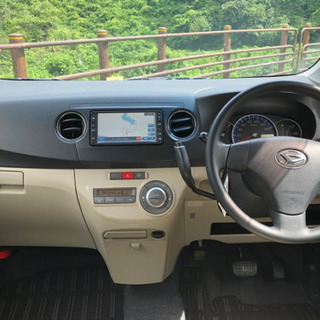 車検２年付き！◆Ｘリミテッド！純正ナビ＆eco IDLE（エコアイドル）◆人気のﾊﾟｰﾙ（W24）◆H24年ダイハツ タントエグゼ（TANTO_EXE）の画像