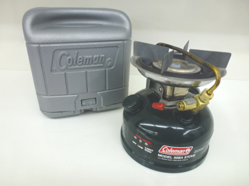 PayPay可 手稲リサイクル Coleman/コールマン MODEL 508A STOVE シングルストーブ アウトドア キャンプ 防災 コンロ ￥9,800-