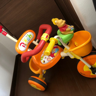 値下げ！プーさん 子供三輪車