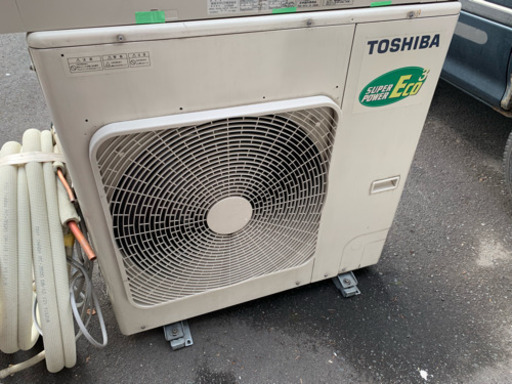 y537☆ PayPay対応！ 東芝 業務用エアコン 単相 200V 3馬力 中古品