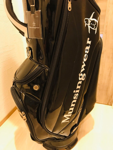 ★最終★値下げ!!!★新品・未使用★高級感あり★マンシングウェアゴルフバッグ★