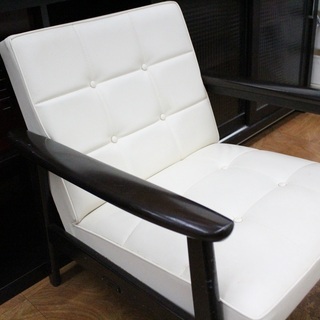 カリモク60 Kチェア 1シーター スタンダードアイボリー