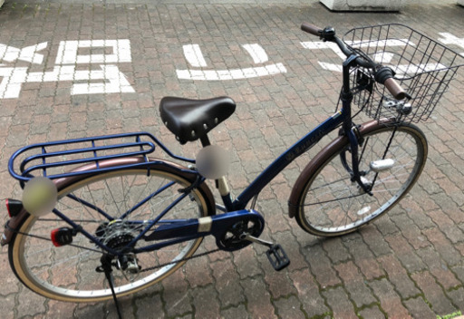 （売約済）マルキン 27インチ6段変速自転車 ルネシック