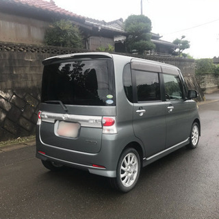 車検取り立て！ターボ車！  タントカスタム  RS  L375S  20年式  車検R3.7  リア収納ボックス付き！！の画像