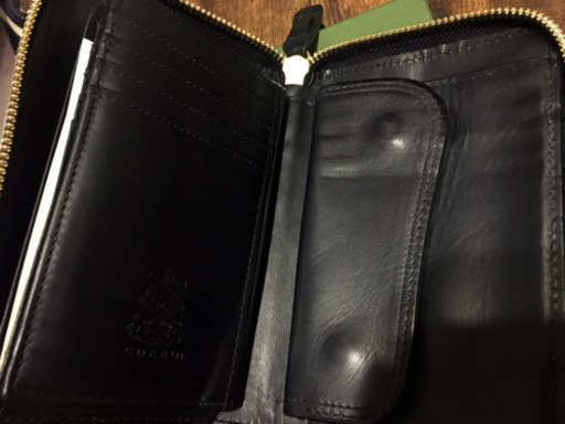 CORBO コルボ 折り財布 ネイビー