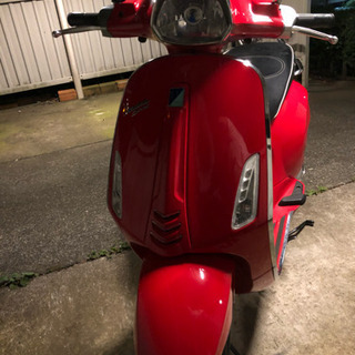 Vespa Sprint 150cc  8500km走行 凹みあり
