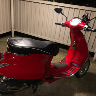 Vespa Sprint 150cc  8500km走行 凹みありの画像