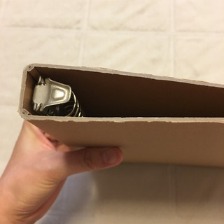 【交渉中】無印良品 B5 バインダー ファイル クリアポケット セットの画像
