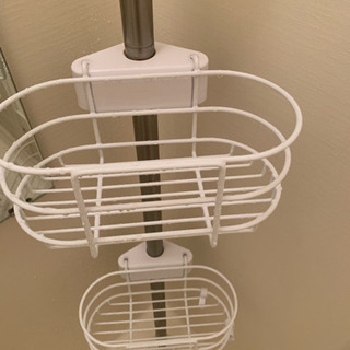アイリスオーヤマ☆浴室突っ張りラック三段の画像