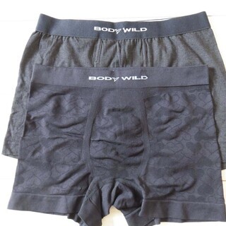 メンズボクサーパンツ BODY WILD（Ｌ）２点【お取り置き中】