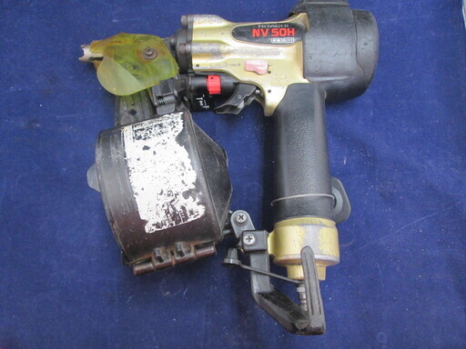 日立　高圧釘打ち機　NV50H