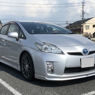 車検 R3/7/23迄 プリウス Ｓ 社外17インチ ローダウン...