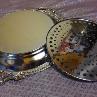 水切りトレイ＊フルーツトレイ＊喫茶店什器＊レトロ＊未使用＊美品の画像