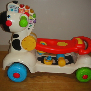 乗用玩具 VTech足けり車→手押し車→キックボード3way