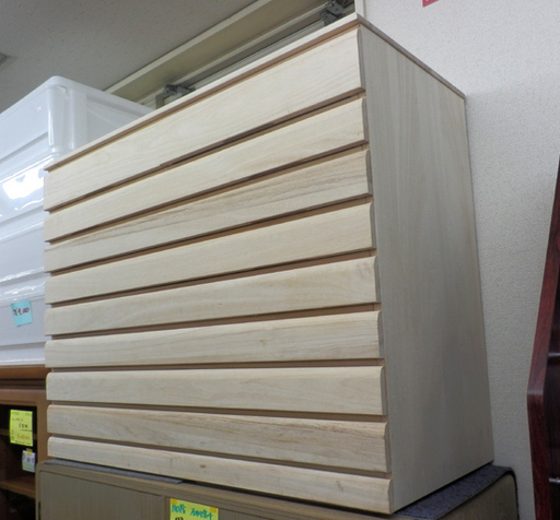 PayPay対応 桐タンス 8段 箪笥 100×44×79cm 札幌市西区西野
