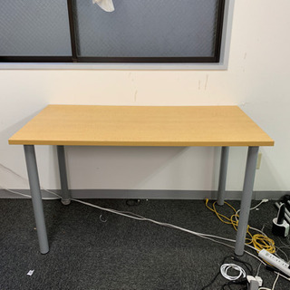 きれいです！オフィスや作業台に最適です 木目 長机 デスク 