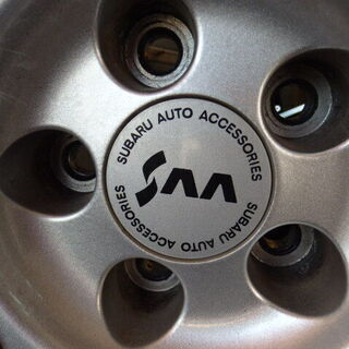 スバル　SAA　スタッドレスタイヤ　215/55R17の画像