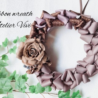 ≪Atelier Vivi ≫リースレッスン　sale１５００円の画像