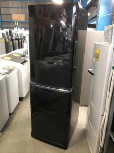 ジモティー特価 低年式の為激安です！三菱 2013年製 ノンフロン冷凍冷蔵庫 MR-C37W-B