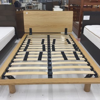 取りに来て頂ける方限定！無印良品のセミダブルベッドフレームのご紹介