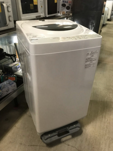 2018年製！東芝 全自動電気洗濯機 AW-5G6 5.0kg洗い