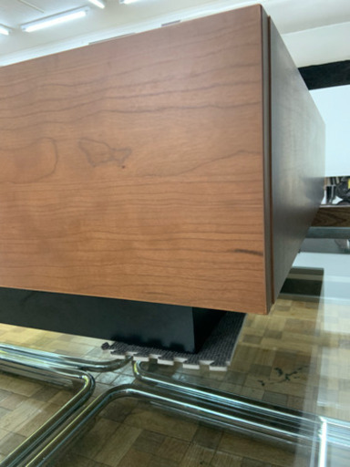 センターテーブル 93×93cm 収納付き