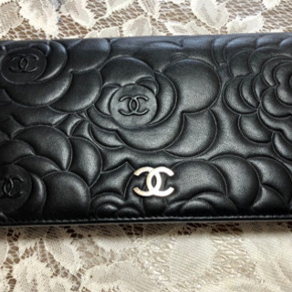 【正規品】 美品☆彡ブティック購入 CHANEL シャネル カメリア 長財布