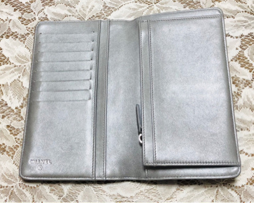 【正規品】 美品☆彡ブティック購入 CHANEL シャネル カメリア 長財布