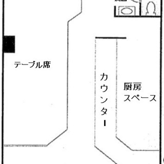 ★貸店舗・事務所★  住ノ江駅１２分　居酒屋居抜　１階路面店５３...