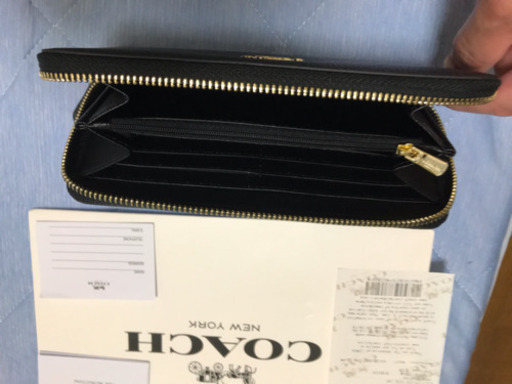 コーチ長財布