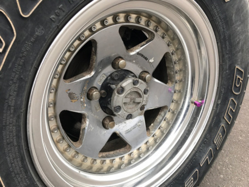 ジムニー 5穴 MTタイヤ マッド タイヤ 15インチ 深リム