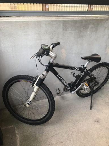 プジョーのマウンテンバイク 26インチ おしゃれです。