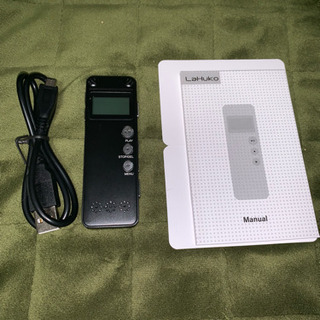 限界の限界値下げ❗️【新品未使用】 8GB ボイスレコーダー、音楽プレイヤー、MP3/WMA/FLAG/APE/OGGの画像