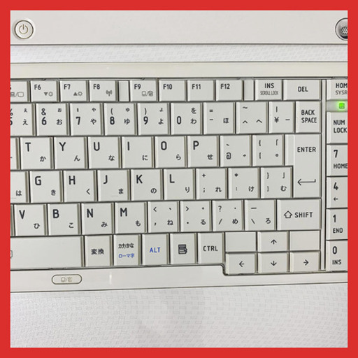 東芝 A4 ノートPC Win10 Core i3 4GB 750GB