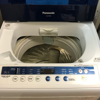 【値下げ/良品】Panasonic 洗濯機 (7kg) NA-F70PB3 2010年式の画像