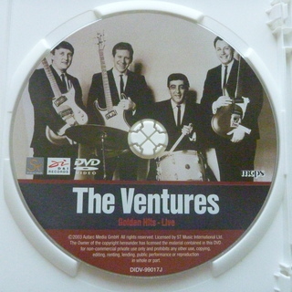 【DVD】ザ・ベンチャーズ The Ventures ゴールデン・ヒッツ・ライヴの画像