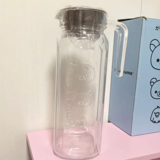 新品未使用 リラックマ ガラスのボトルの画像