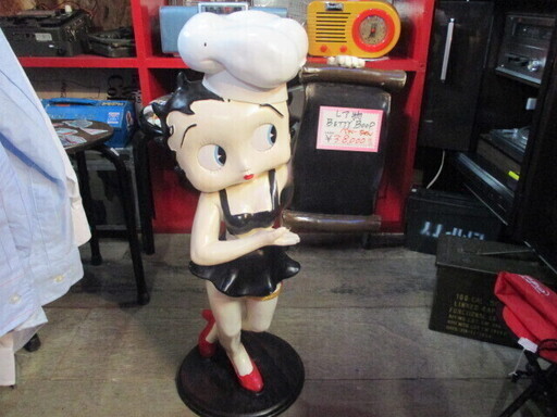 レア物！ ベティちゃん 人形・高さ約68㎝／BETTY BOOP・インテリア・コレクション