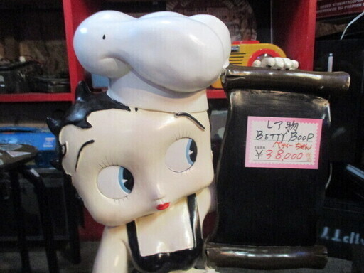 レア物！ ベティちゃん 人形・高さ約68㎝／BETTY BOOP・インテリア・コレクション
