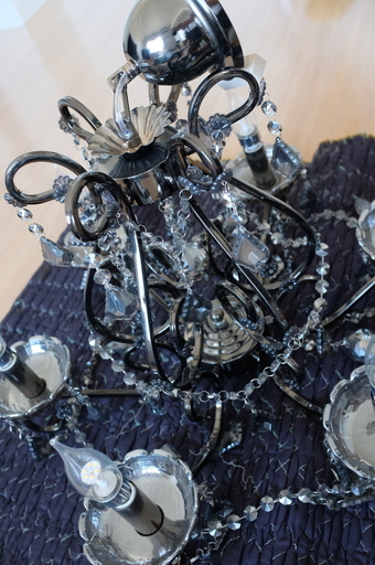 モデルルーム展示品 4万円程で購入 シャンデリアその2 一般家庭OK加工済
