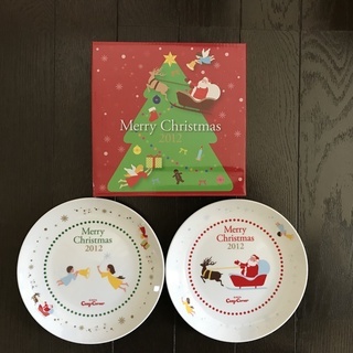 プレートセット　銀座コージーコーナー　メリークリスマス