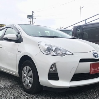 月々1万円～　☆自社ローンＯＫ☆　ハイブリッド　アクア