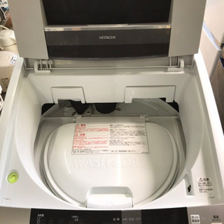 窓用エアコンHITACHI洗濯機2015年