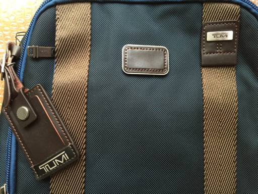 101 TUMI ネイビーリュック デザイン・使い勝手秀逸