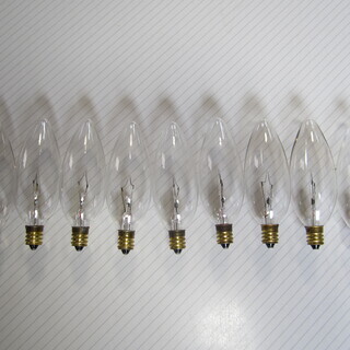 ★National シャンデリア電球 ９個 40W E12口金