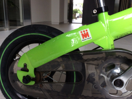 へんしんバイク 緑 子供 自転車