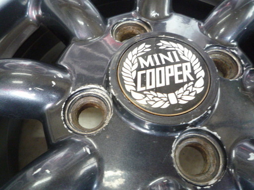 MINI純正★ミニクーパー　12×4.5J　＋35　ブラック　４本　岩手　盛岡