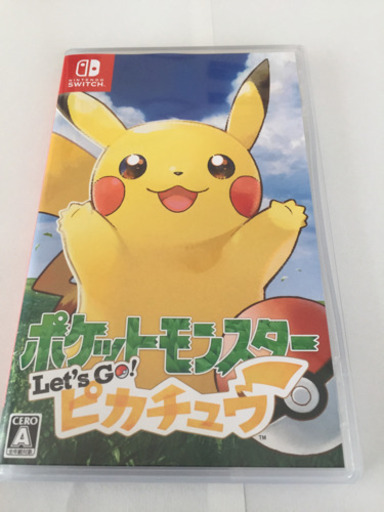 任天堂 switch ポケットモンスター  let's Go ピカチュウ ソフト