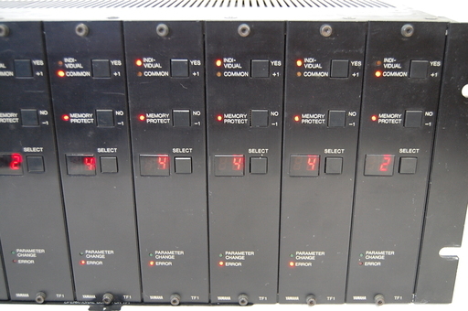 通電のみ TX816 YAMAHA TX116 音源モジュール TF1×8基 ジャンク 札幌市 清田区 平岡